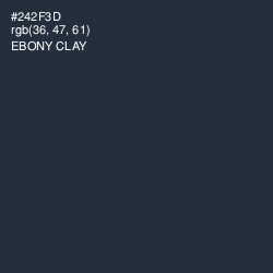 #242F3D - Ebony Clay Color Image